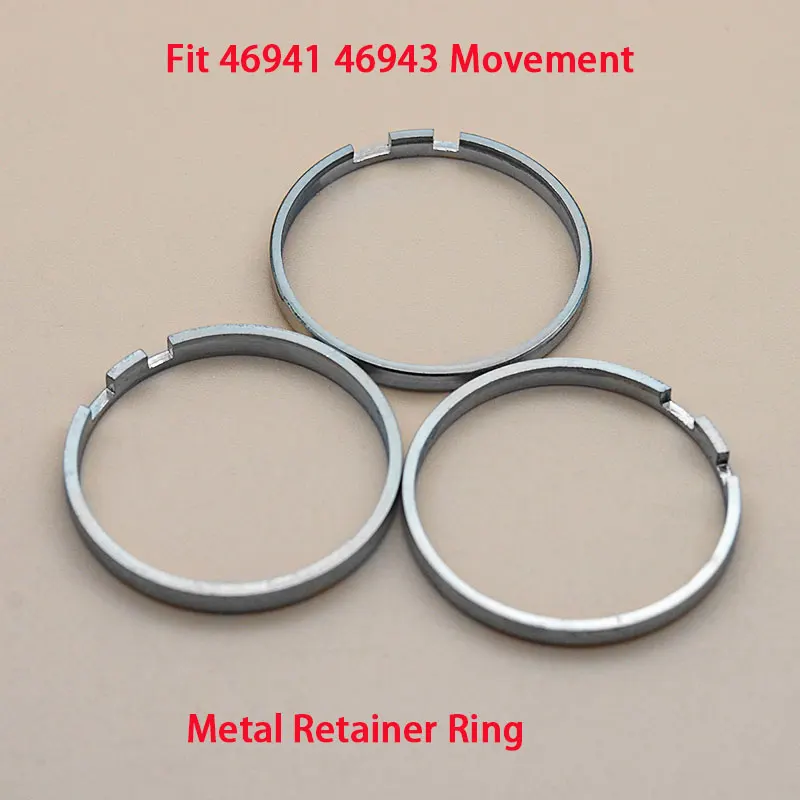 2/5 PCS Solid Machine Ring Fit for 46941 46943 Movement Spare Parts for Oriental Double Lion Watch Movement Repair Parts