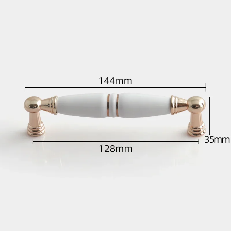 

Ручки для шкафов imango белые керамические