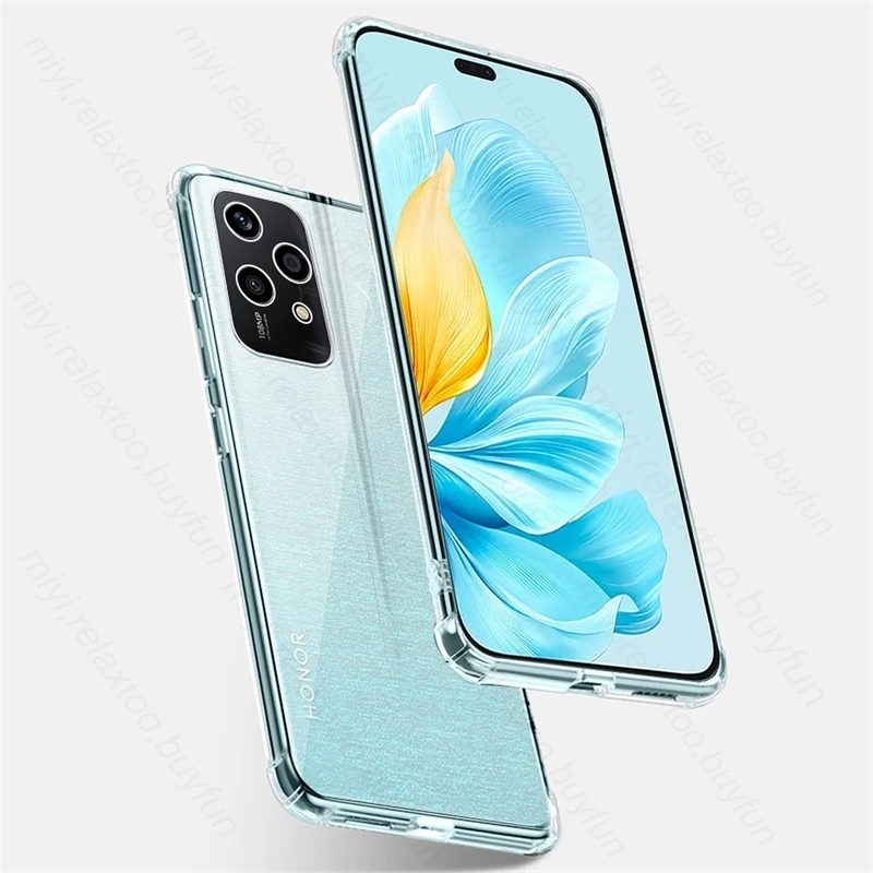 Для Honor 200 Lite 5G чехол прозрачная подушка безопасности Защита от падения Coque Honor200lite