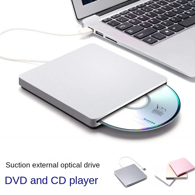 

USB DVD Drives Optical Drive External DVD RW Burner Writer Recorder Slot Load CD ROM Player for Apple Macbook Pro Laptop PC Hot
