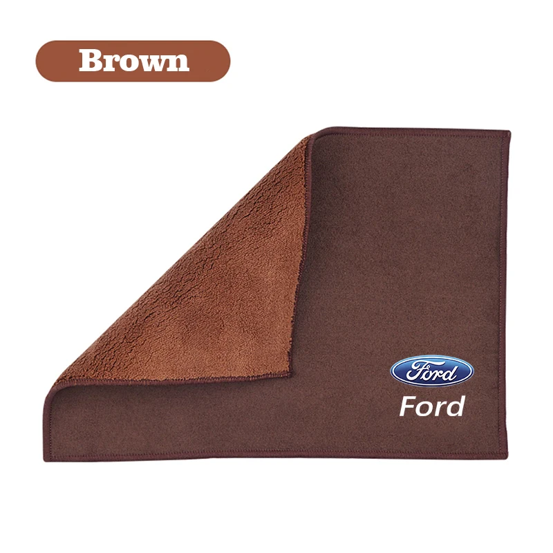 Автомобильное чистящее полотенце из микрофибры, салфетка для сушки салона для Ford Escape Kuga Mondeo Ecosport Fiesta Focus 2 3 MK1 MK2 Fusion