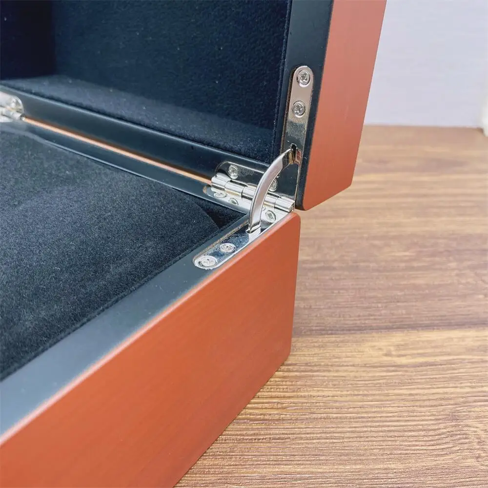 Factory Outlet Orange With Original Wooden  Pam Watch Box Luxury Brand Case With Remove Pen And Crad Custom AAA Watches Gift