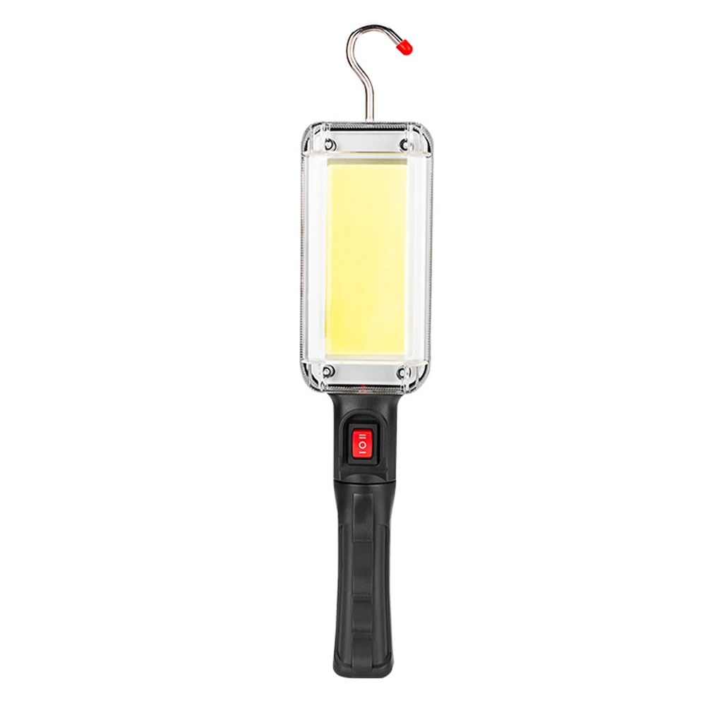 

Work Light Portable COB Handheld Battery Powered Working Lamp Indoor Outdoor Lighting Tool Camping Travelling Flashlight
