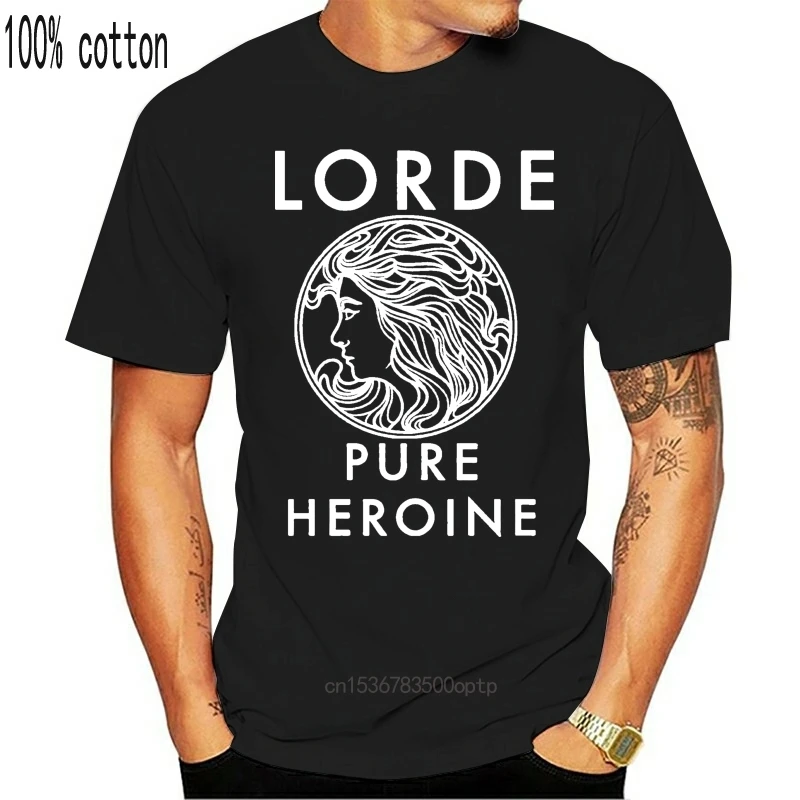 Lorde Pure Heroine T Shirt S M L Xl 2Xl 3Xl Новая Зеландия Art Pop Singer Teeshigh Quality Top Tees |