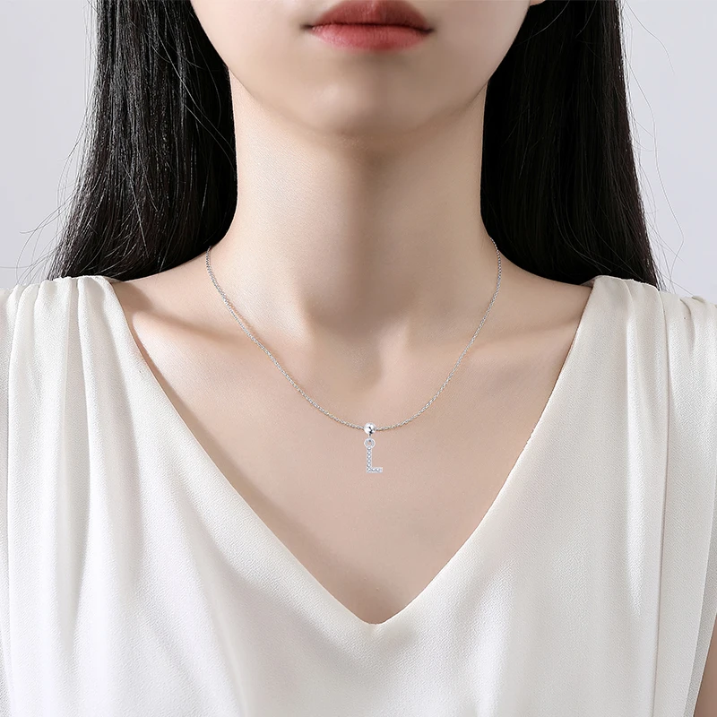 Ожерелье KALETINE с именем на заказ для женщин ожерелье из стерлингового серебра 925