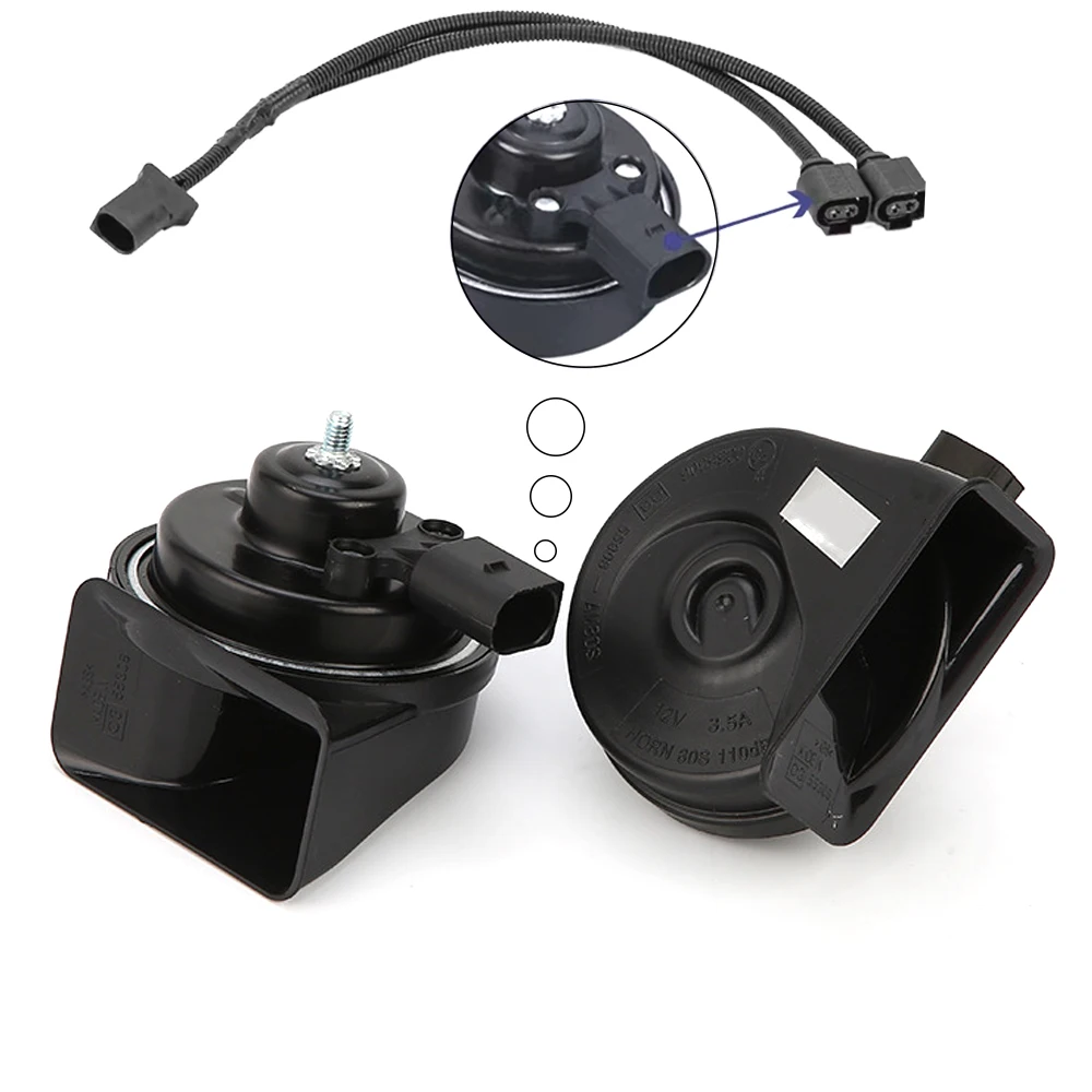 

Snail Horn D Shape for VW Polo Bora Golf 6 Passat Audi Skoda Car Horn High Bass Speaker Snail Horn