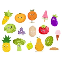 tape wall sticker party vegetable waterproof 11 8x11 8inch anti oil diy decor fruit home pvc removable 30x30cm