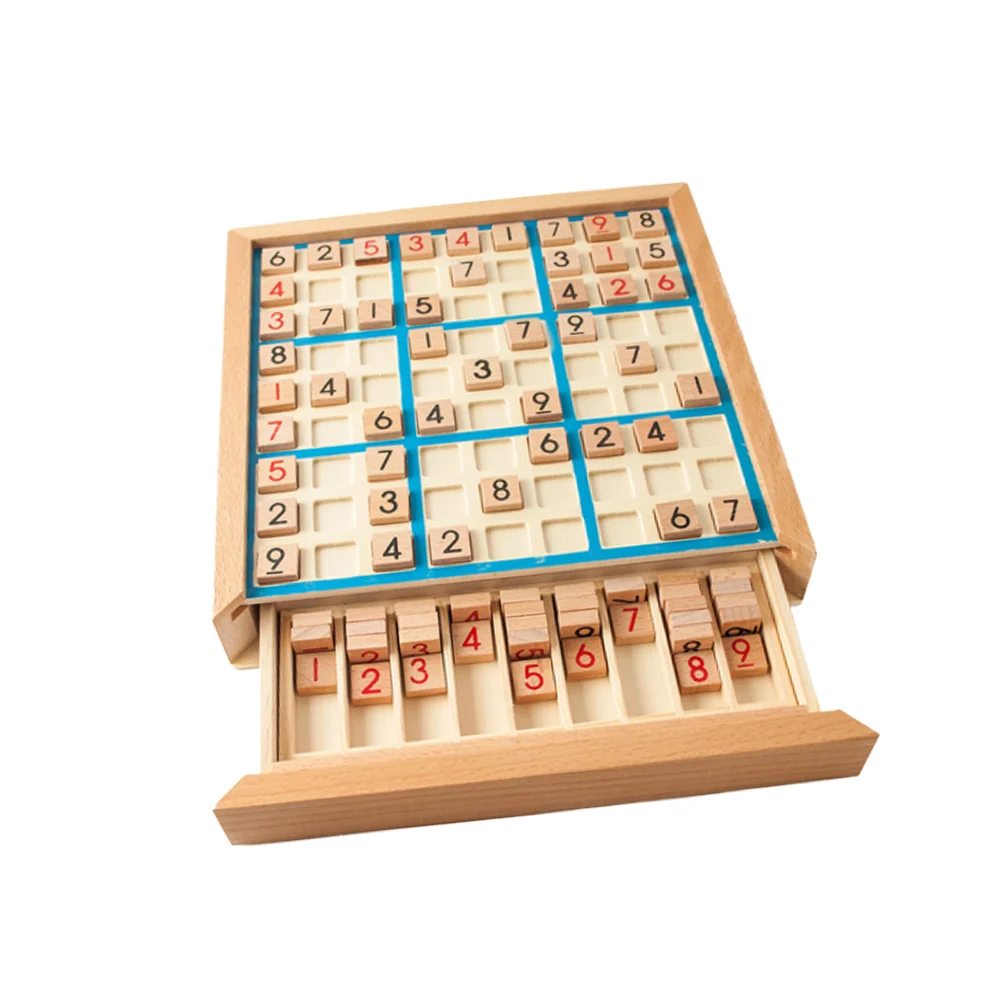 

1 Set Number Puzzle Game Board Creative Educational Game for Students