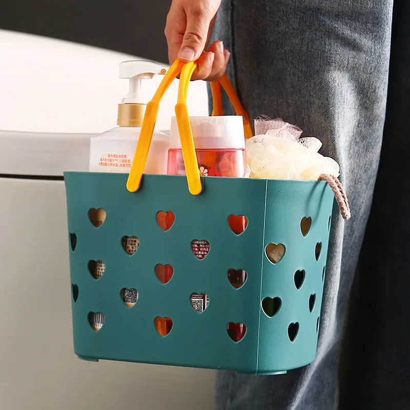 

Bath Basket Large-Capacity Toiletries Storage Basket Bathroom Storage Toy Basket Modern Minimalist Shower Basket Household Items