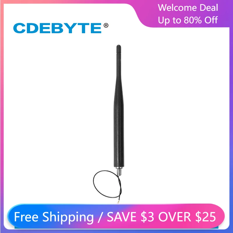 915 МГц резиновая антенна 3dBi IPEX-1 TX915-JZLW-15 с высоким коэффициентом усиления винта с шляпкой в виде большого пальца просты в установке 20 Вт такси команды Другое Сопутствующее оборудование