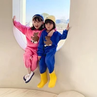 2022 toddler kids boys girls clothes set spring autumn infant children sweatshirtpants 2pcs outfit korean baby clothing suit