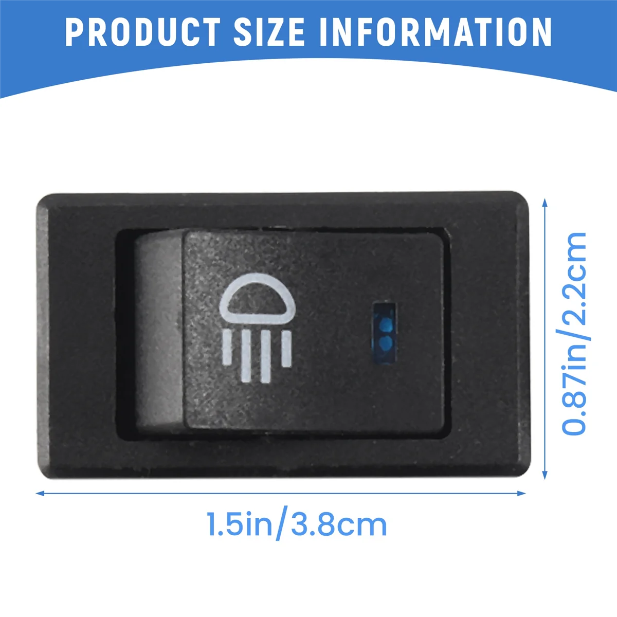 4x12V 35A Автомобиль Грузовик Лодка Противотуманные фары Кулисный переключатель