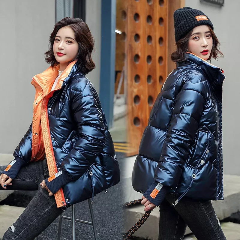 New2022 Winter jacket women 2021 new winter fashion bread served little jacket thin cotton coat down Jacket women 812G