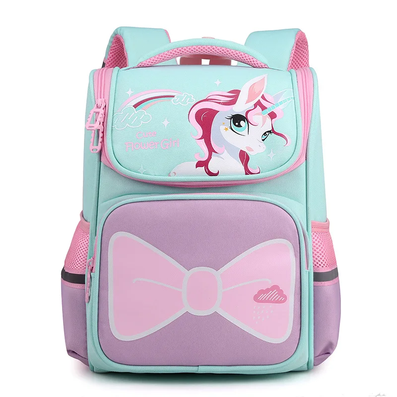 

Cartoon Pink Girls School Bags First Grade Primary School Bag for Kids Backpack Boys Girls Student Sbook Bag Satchels