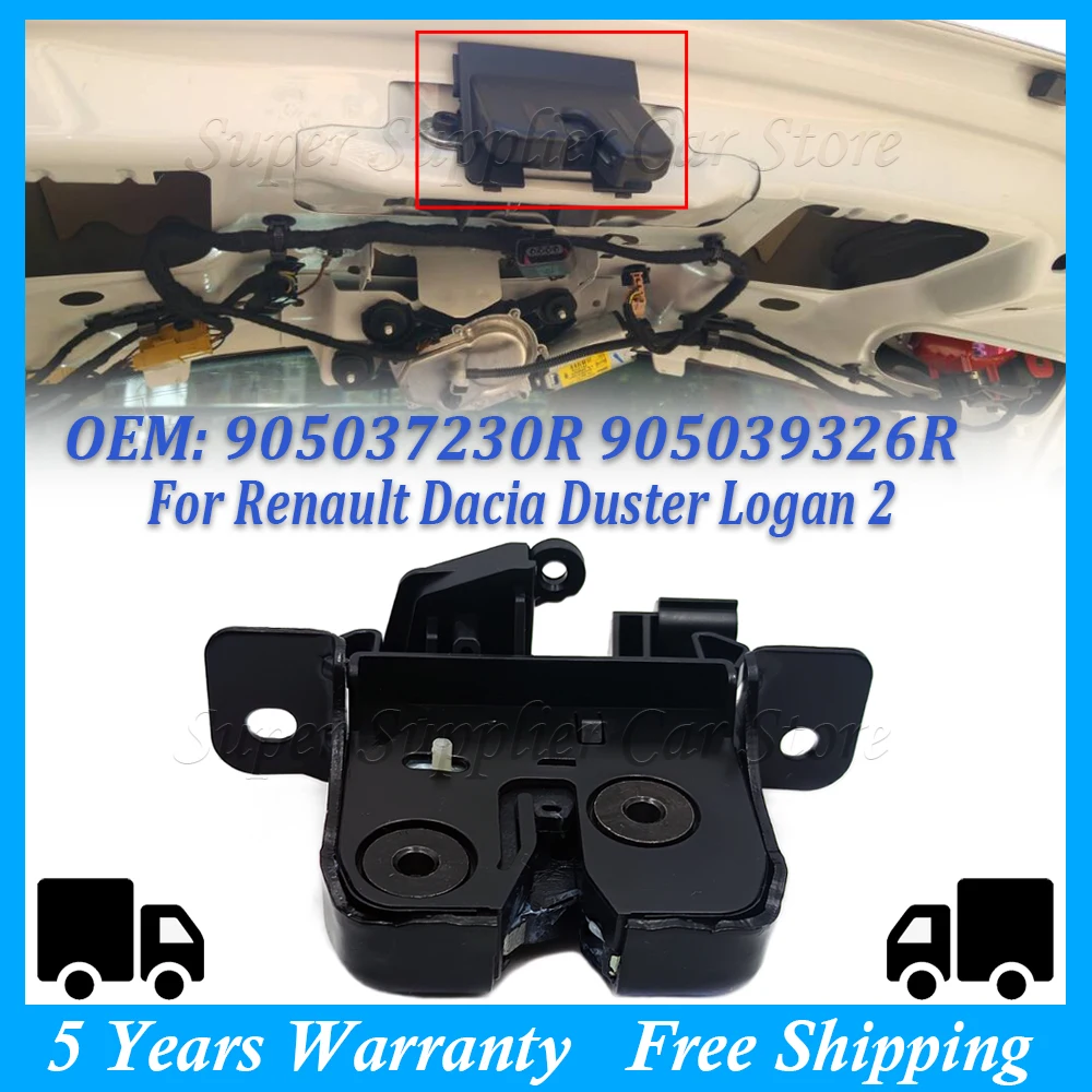 

Новый привод замка багажника (крышки багажника) для Renault Dacia Duster Logan 2 905037230R 905039326R