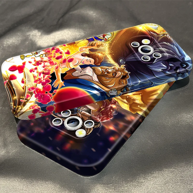 

Disney Beauty the Beast Belle Phone Case For Xiaomi Mi Poco X5 X4 X3 F5 F4 F3 F2 M5S M5 M4 M3 GT Pro 5G Feilin Film Hard Cover