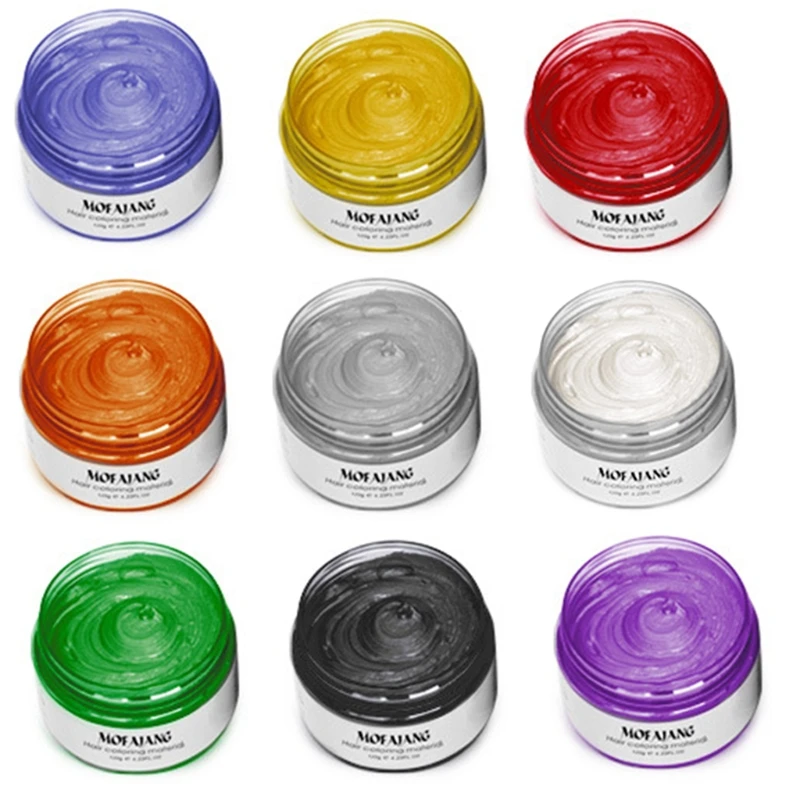 Hair Wax Styling Pomade Silver Grandma For Grey Disposable Natural Cream H Drop Shipping
