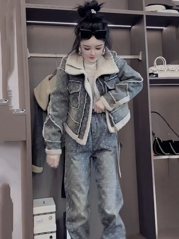 Европейская станция модный темперамент зима 2025 года новая корейская версия с