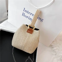 straw woven bag womens bag 2022 trend high quality summer beach bags phone bag small crossbody bags for women handbags clutches