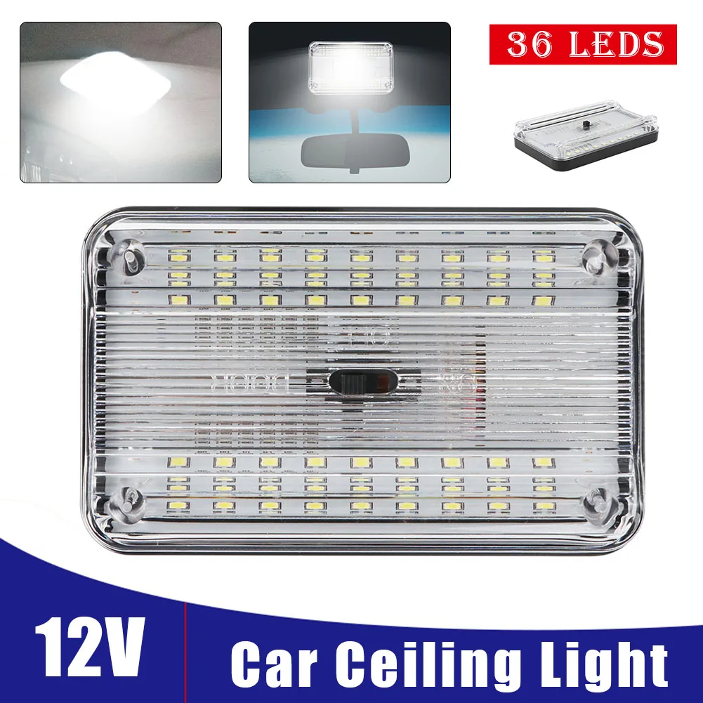 

12V 36 LED Car Vehicle Interior Dome Roof Ceiling Reading Trunk Light Lamp
