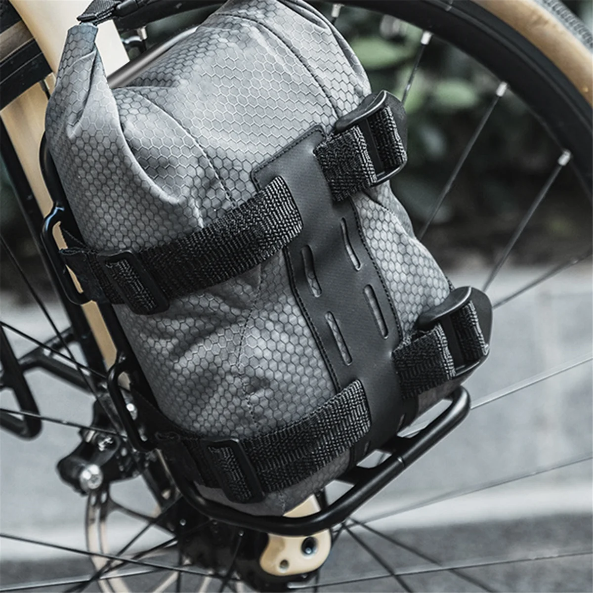 ROCKBROS полка для передней вилки велосипеда с сумкой велосипедной дорожные