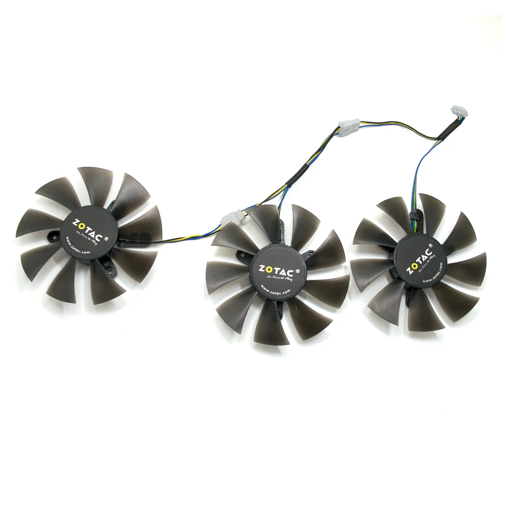 

85mm 4Pin GFY09010E12SPA 42mm 0.5A Cooler Fan Replace For ZOTAC GTX1060 6GB GTX 1070 Mini GTX 1050Ti Graphics Card Cooling Fan