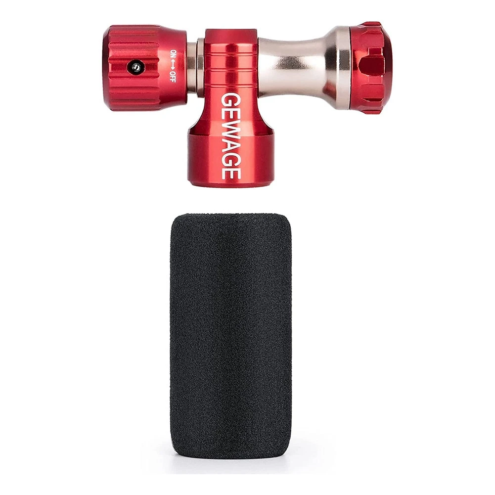 Накач CO2 GEWAGE для велосипедных шин - Велосипедный насос совместимый с клапаном Presta