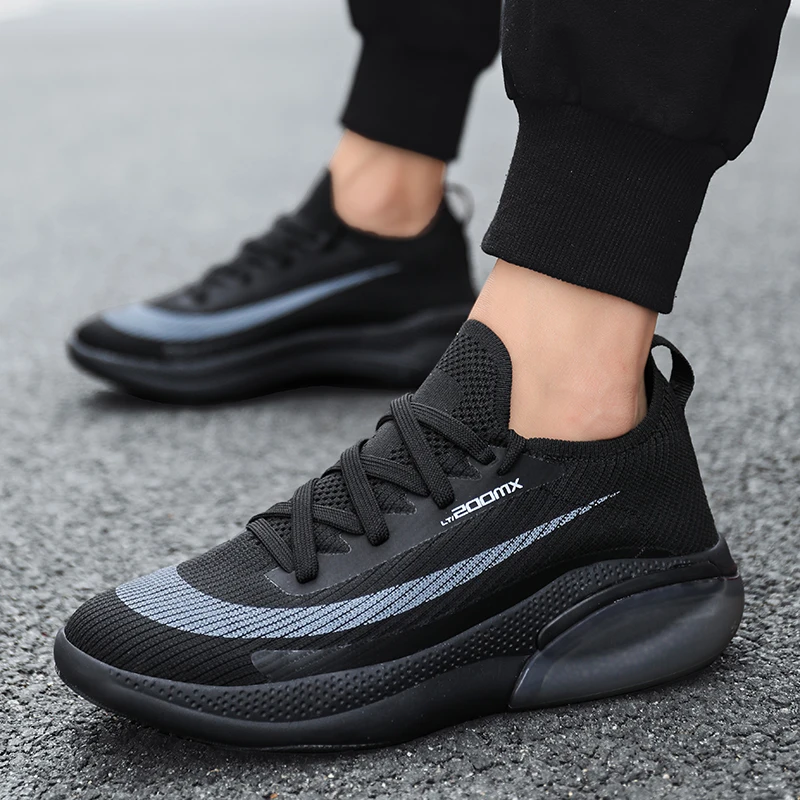 Men Sneakers Male Casual Mens Tenis Luxury Shoes Trainer Race Breathable Running Lightweight Vulcanize Shoes Walking Sneakers