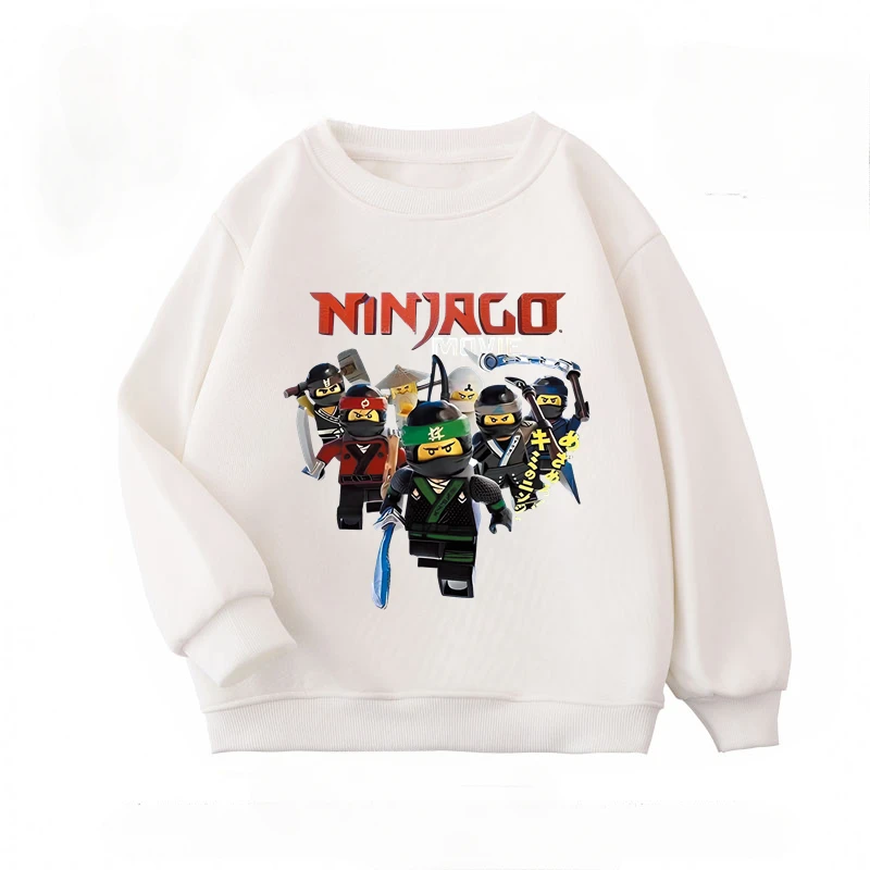 Пуловер с круглым вырезом для мальчиков и девочек