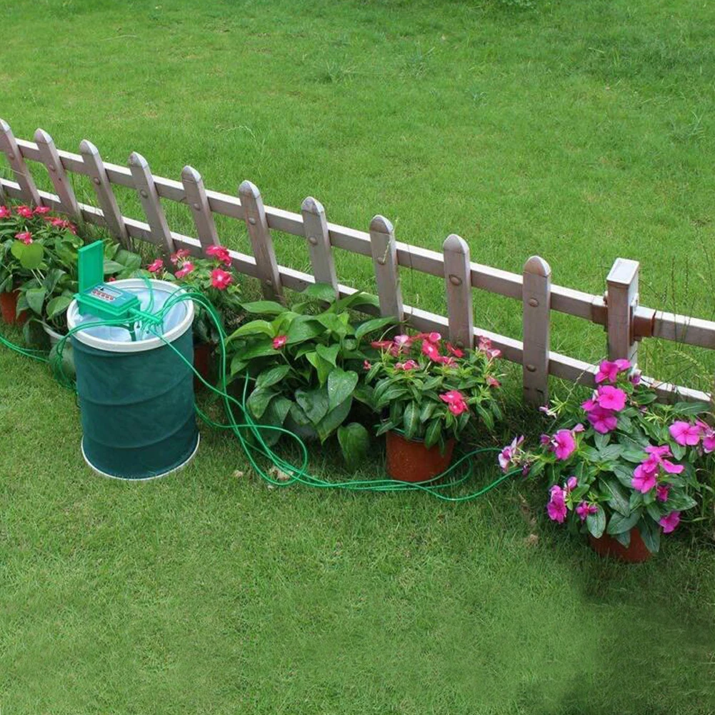 Бытовой таймер полива автоматическая система цветов для горшков