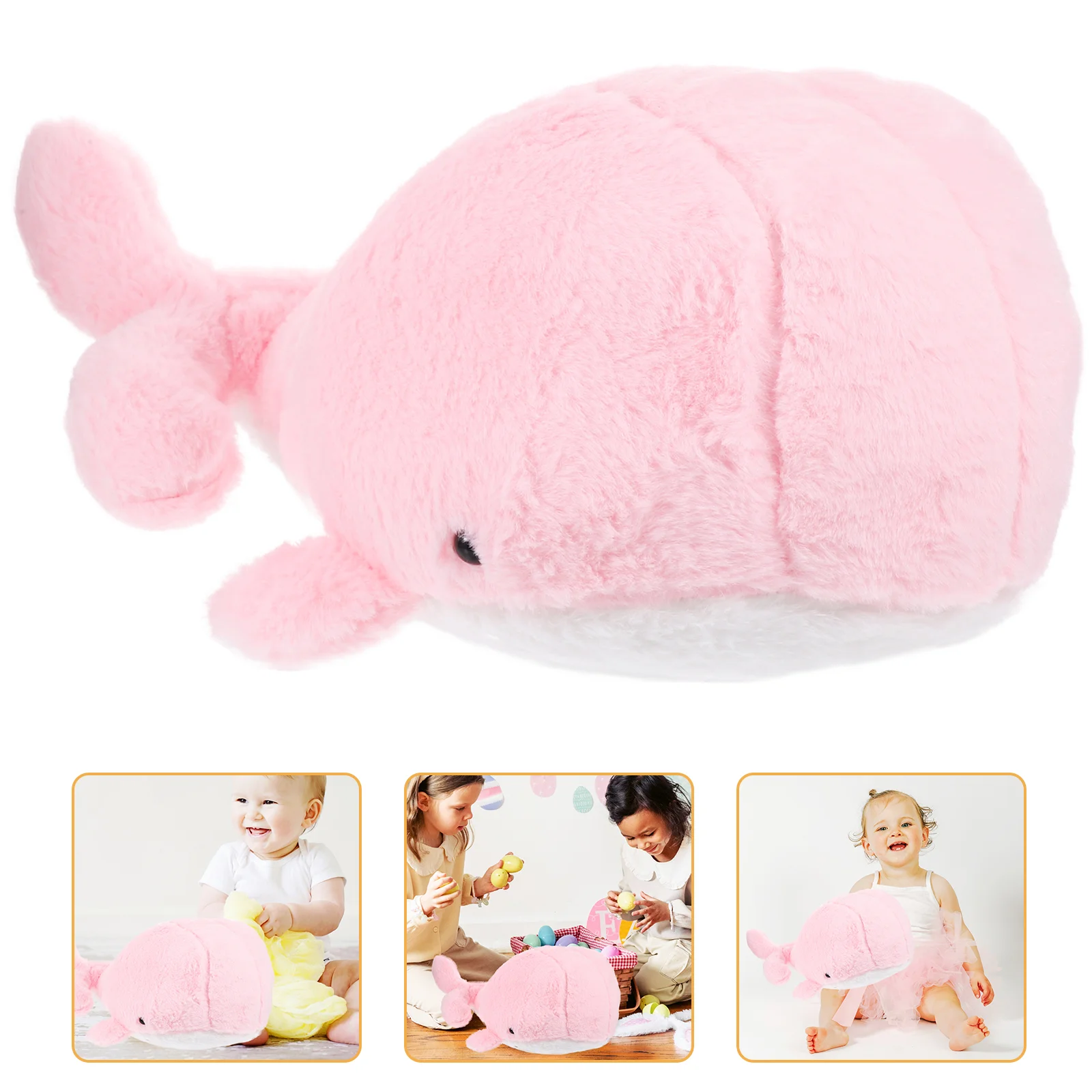 

Adorable Cartoon Whale Toy Bedroom Plush Toys Stuffed Animal Children The Gift Adornment Soft Household