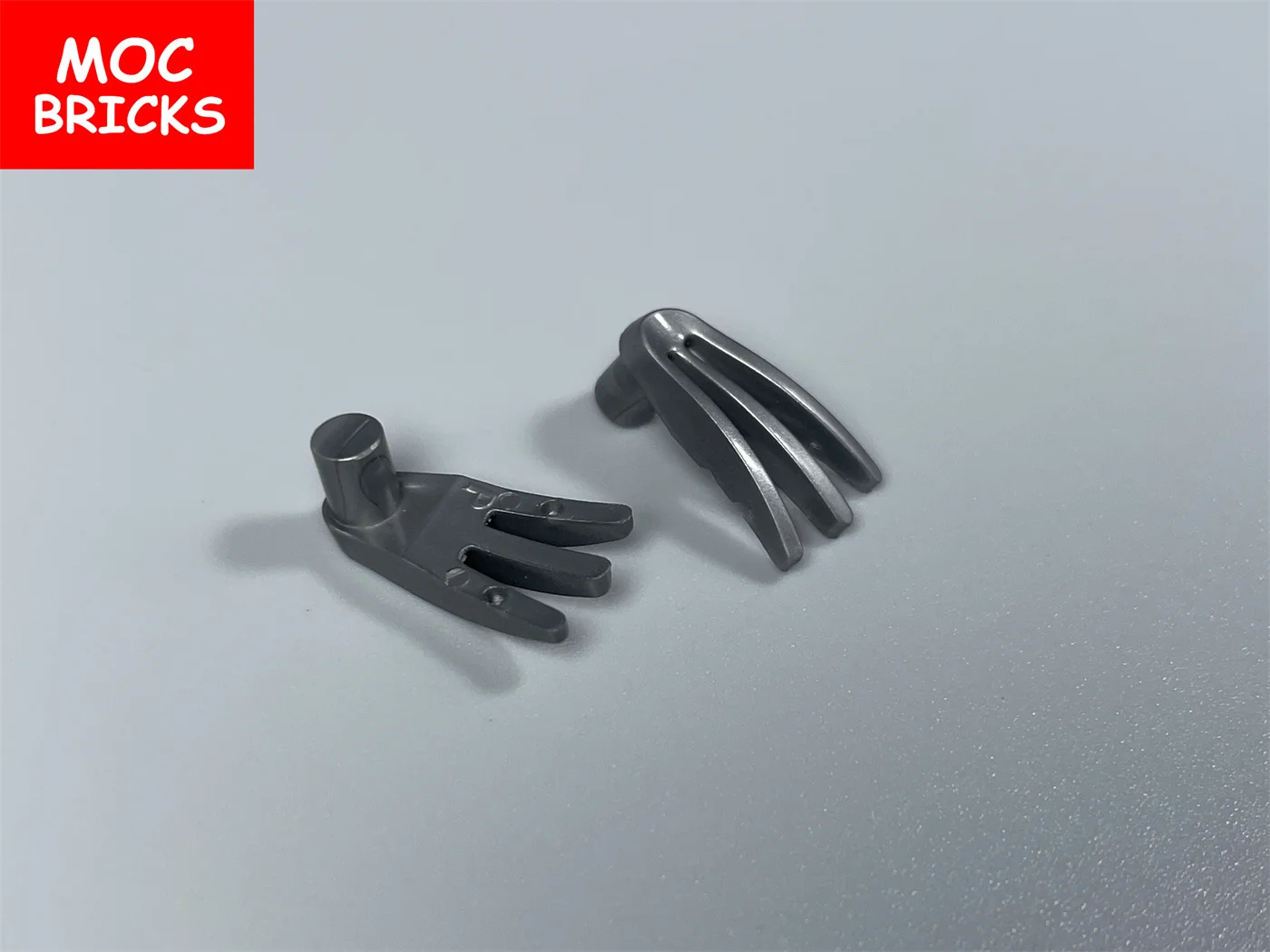 10 штук MOC кирпичи Фигурная часть 10187 Светящийся боевой инструмент когтистого истребителя Игрушка на заказ Учебные строительные блоки подарки для детей.