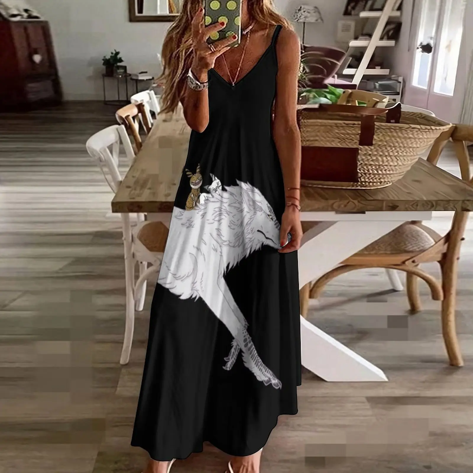 Платье Loth Wolf с Cats полиэстер спандекс