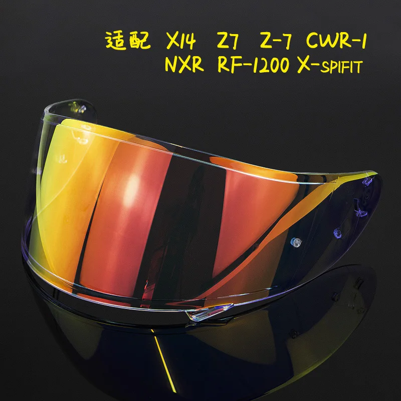 

Helmet Lens for SHOEI Motorcycle Helmets X14 Z7 CWR1 RF1200 Xspirit Helmet Visor NXR Windshield Motorcycle Helmet Accessories