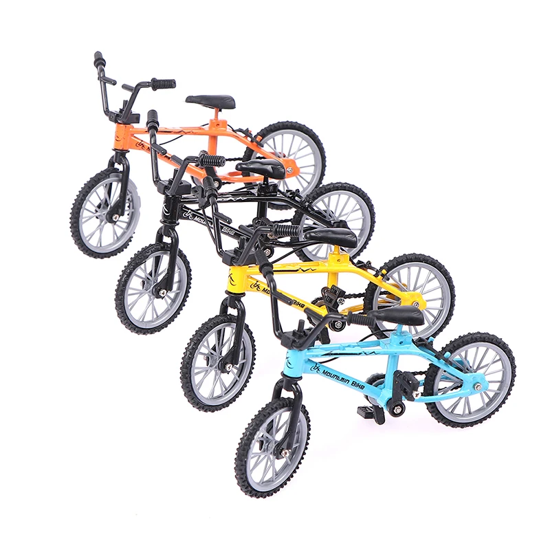 

Mini Finger Mountain Bikes Alloy Stents Kid Novelty Toys Doll Model Mini Bike Children Kids Mini Finger Mountain Bikes Model