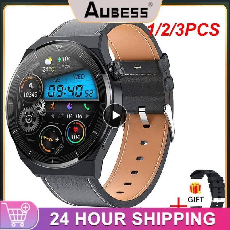 

1/2/3 шт. новые часы GT3 Смарт-часы мужские NFC водонепроницаемый спортивный фитнес-трекер с вызовом Смарт-часы мужские для Android