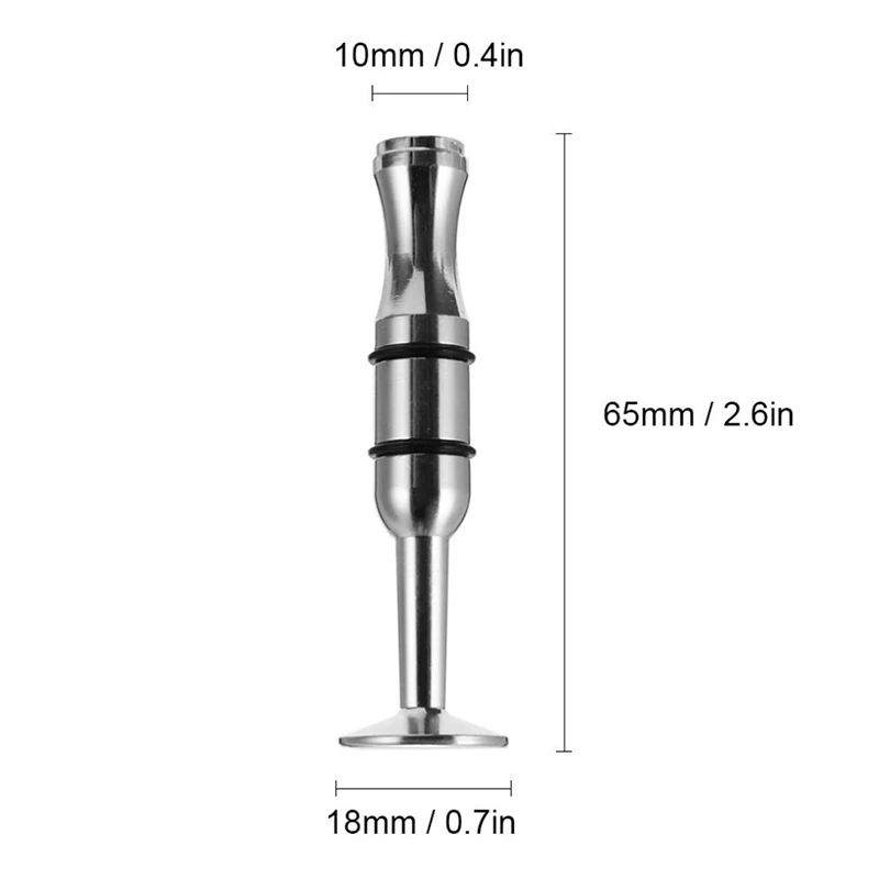 Мундштук труба силовой тренажер для рта серебристый саксофона рога тромбона