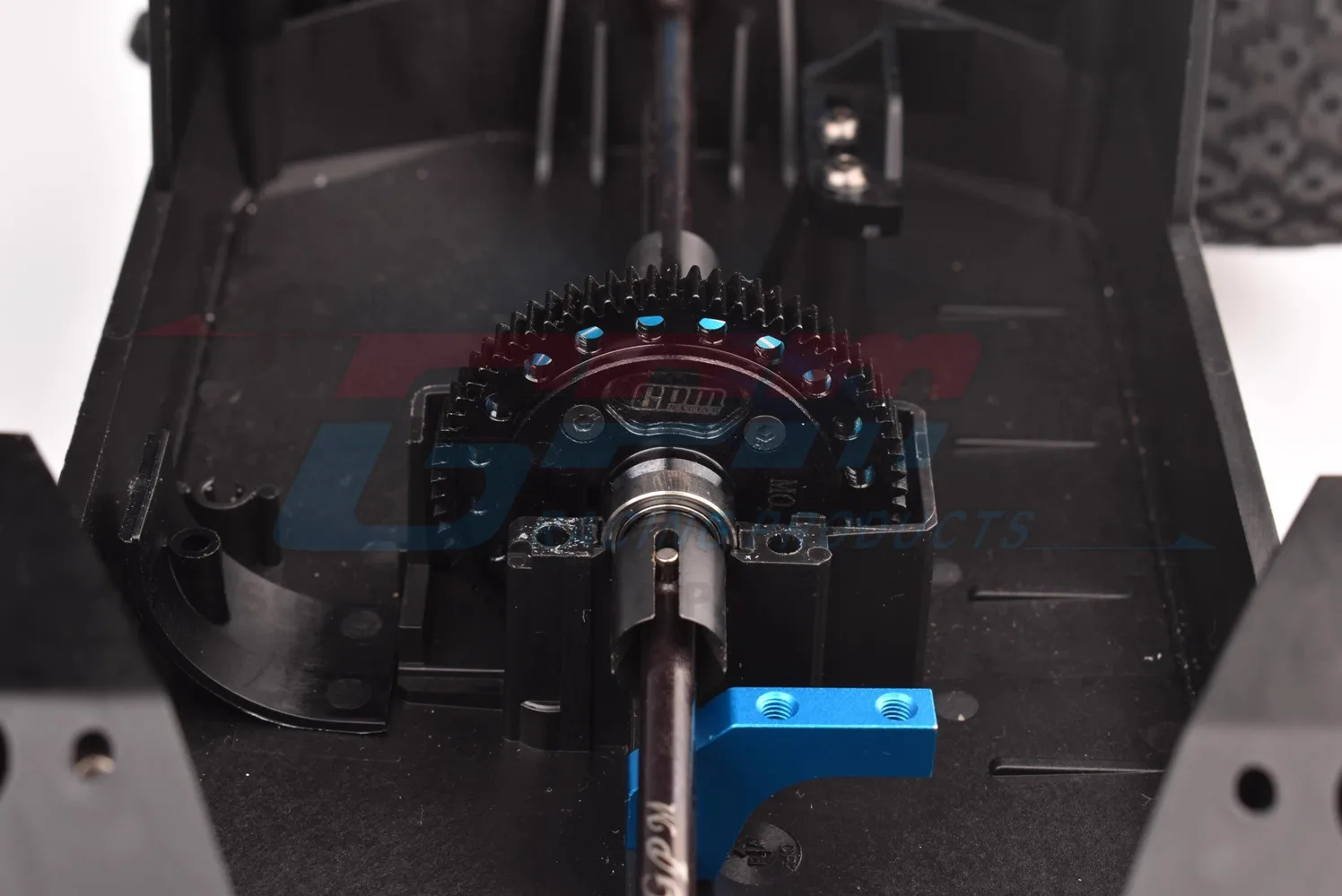 Центральный дифференциал GPM 70T модуль M0.6 из средней углеродистой стали для TAMIY 1/10