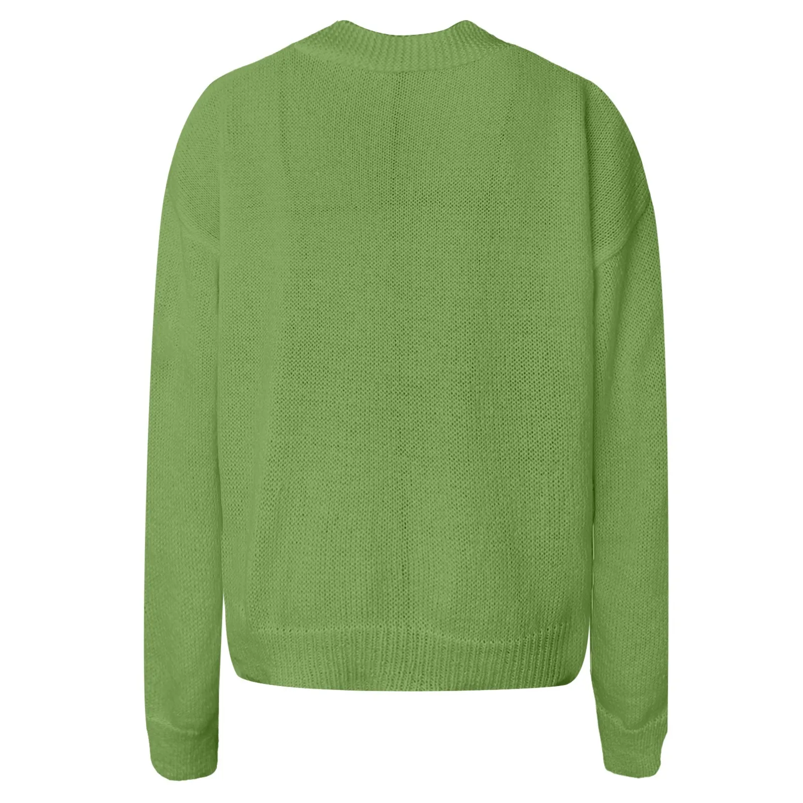 Женский осенне-зимний кардиган милые вязаные свитера с цветочным принтом