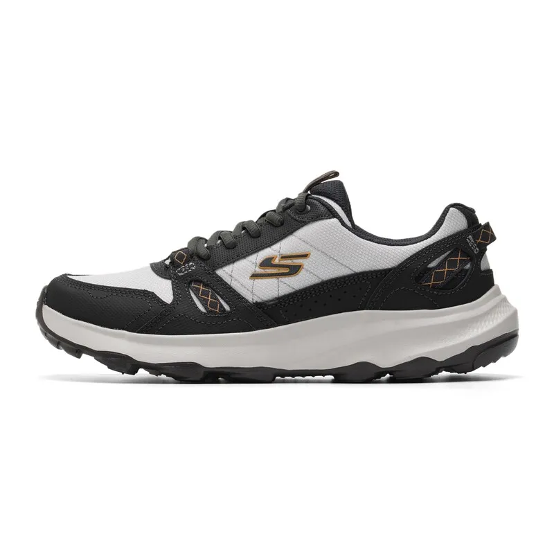 Мужские походные ботинки Skechers 237787‑WCC, бело-черные, для активного отдыха, противоскользящие, износостойкие, легкие, дышащие, для прогулок по тропам. (art.: 3920dd124f4a9) - 3920dd124f4a9