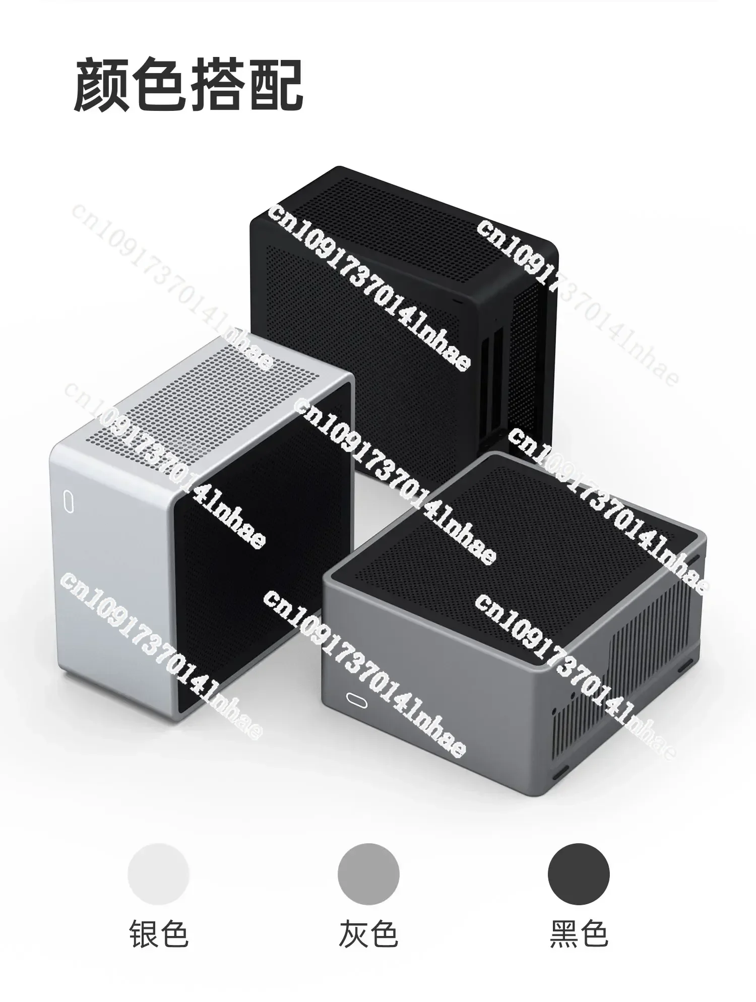 Новый COOJ Sparrow MQ5 универсальный корпус Itx из алюминиевого сплава настольный