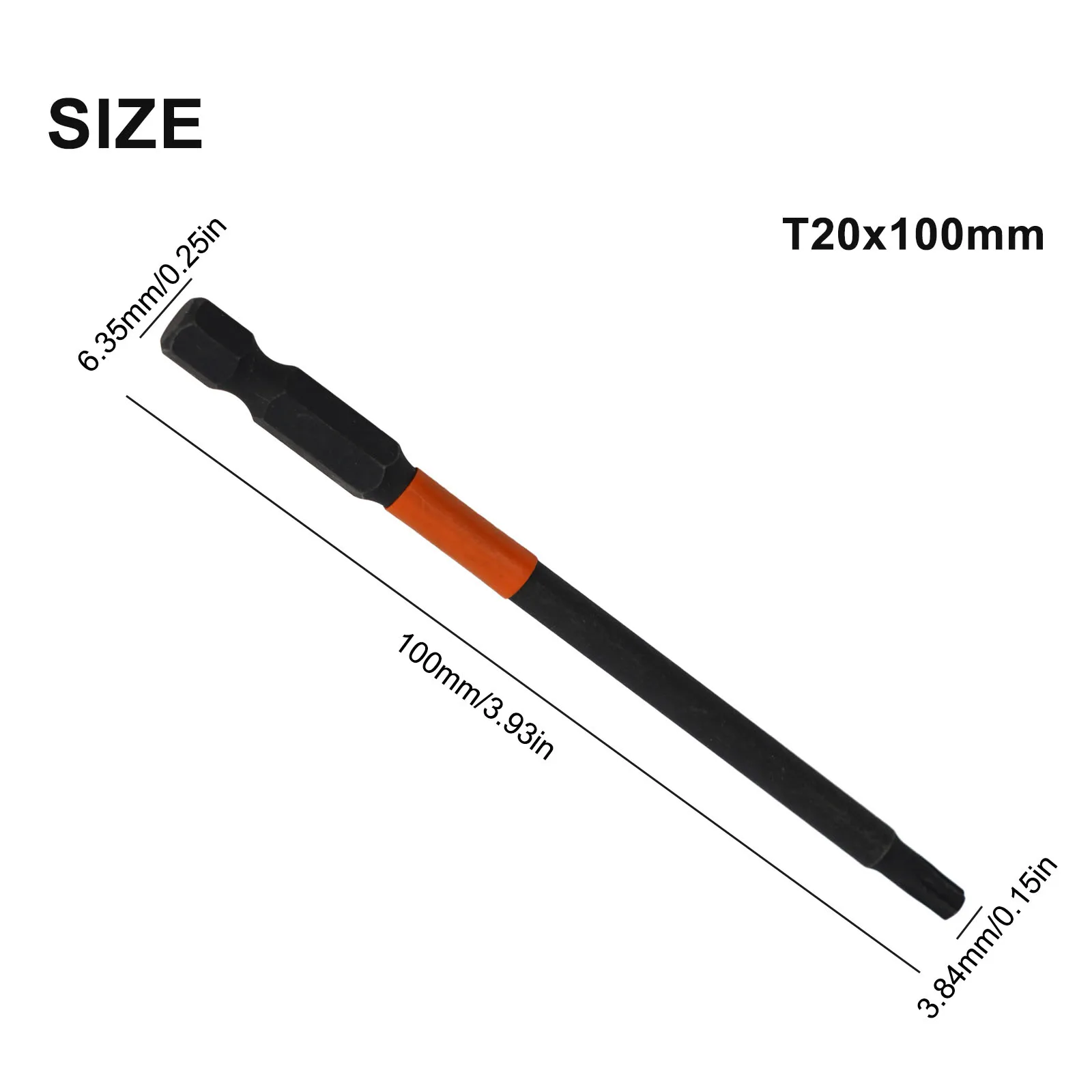 

DAZZLEEX Отвертка 1 шт. легированная сталь T10-T40