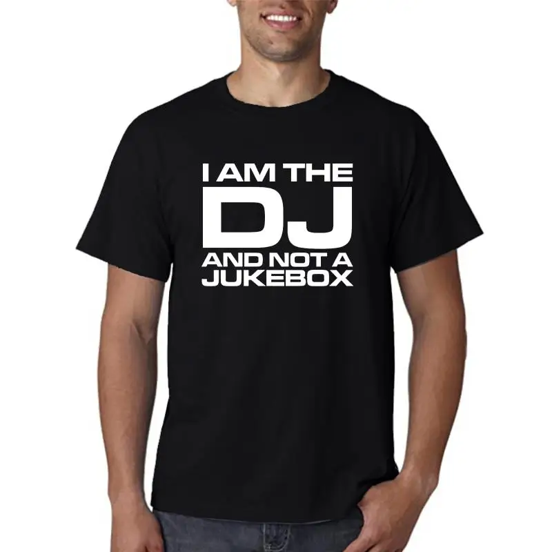 

Мужская хлопковая футболка DJ Not o Jukebox
