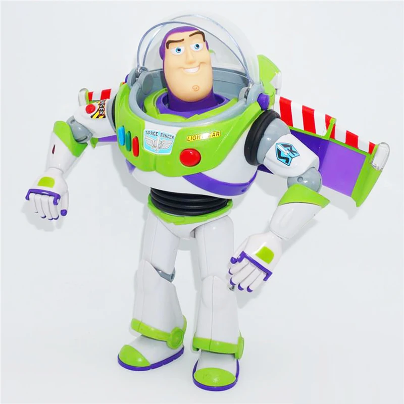 

Talking Lightyear Woody Action Figure Jessie Buzz Figurine Collectible Doll Toys Christmas Gift 30cm