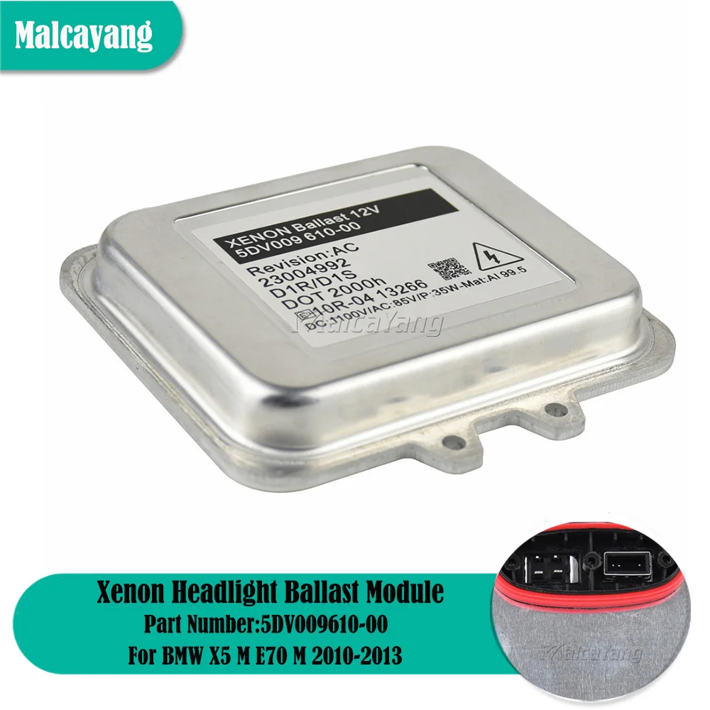

5DV009610-00 D1S Xenon Xenius Ballast Control Unit For BMW X5 E70 E71 NISSA-N SKOD-A Octavia Saab Headlights 7PP941597A