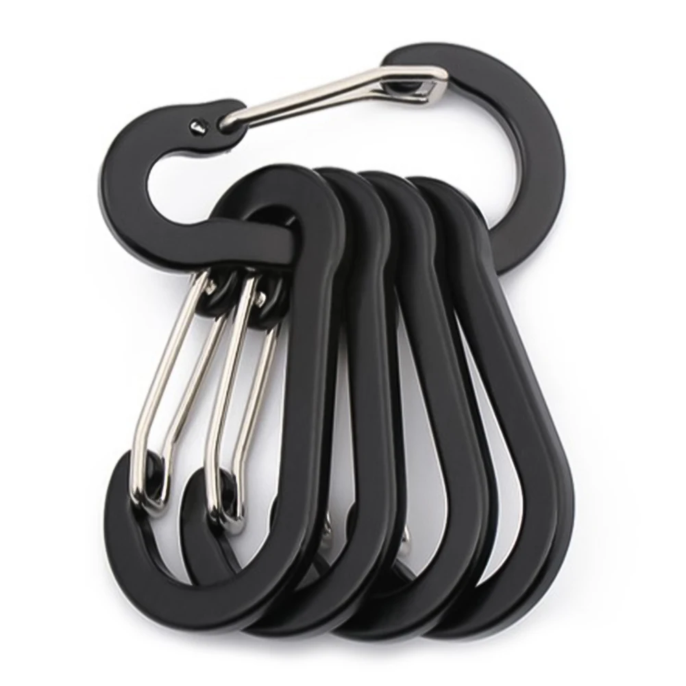 

Набор из 5 алюминиевых карабинов Carabiner Clips