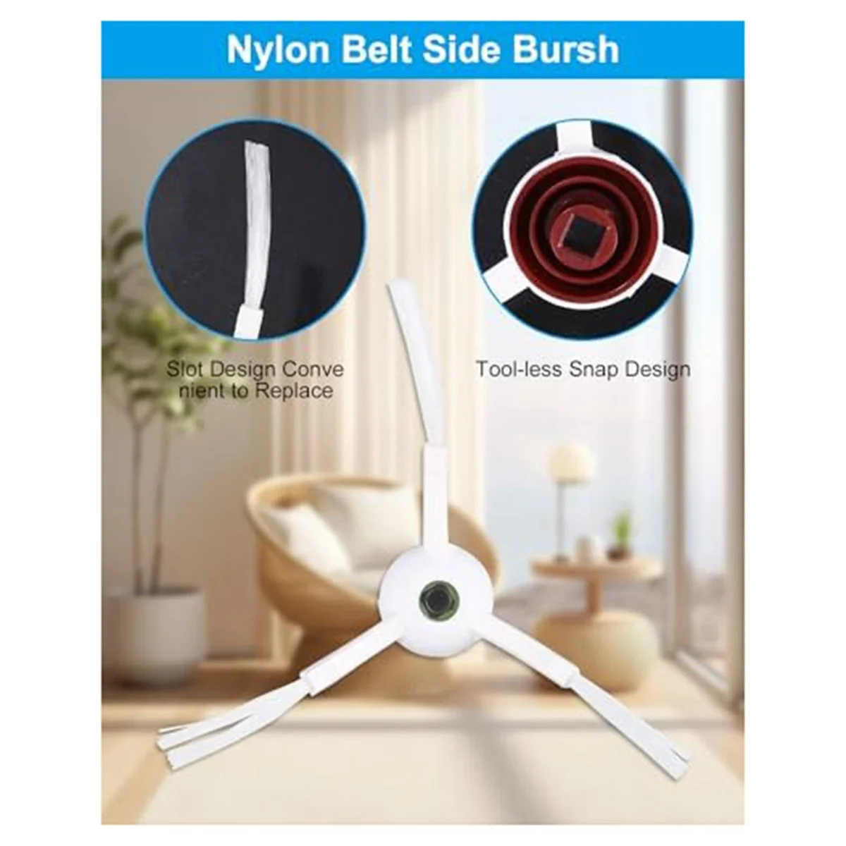 Аксессуары для пылесоса DEEBOT X1 Omni/X1 E Turbo основная щетка боковые щетки фильтры