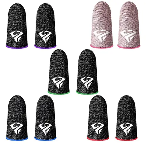 Игровой чехол для пальцев для мобильных игр PUBG, противоскользящие дышащие перчатки с сенсорным экраном, устойчивые к поту, доступ к игре P4I3