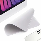 Полировальная ткань для Apple iPhone iPad Macbook, двухслойная ткань 16 х16 см для экрана камеры, Чистящая салфетка