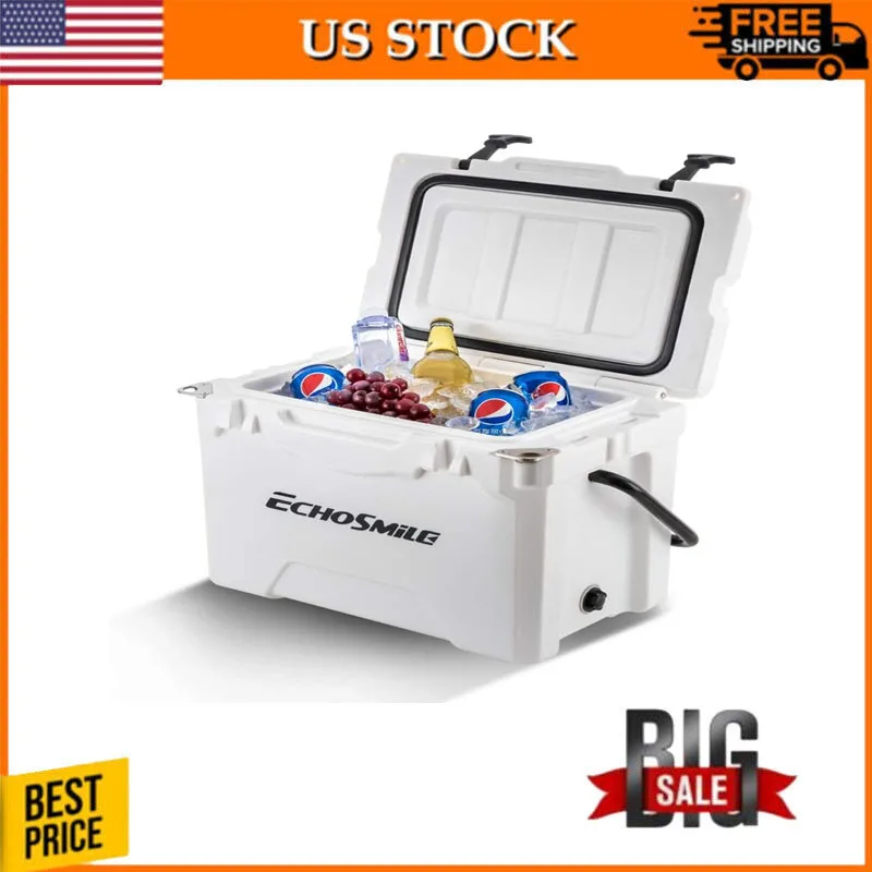 

Camping, Pincnic, and Other Outdoor Activities Rotomolded Cooler, 13 Days Protale Ice Cooler, Ice Chest Suit for BBQ